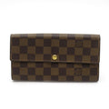Louis Vuitton Portefeuille Sarah Damier Brown Wallet