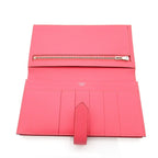 Hermes Bearn Soufflet Veau Epsom Rose Azalea — view 6