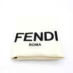 Fendi by the Way Soft Medium FF Jacquard Canvas Leather Handbag — view 8