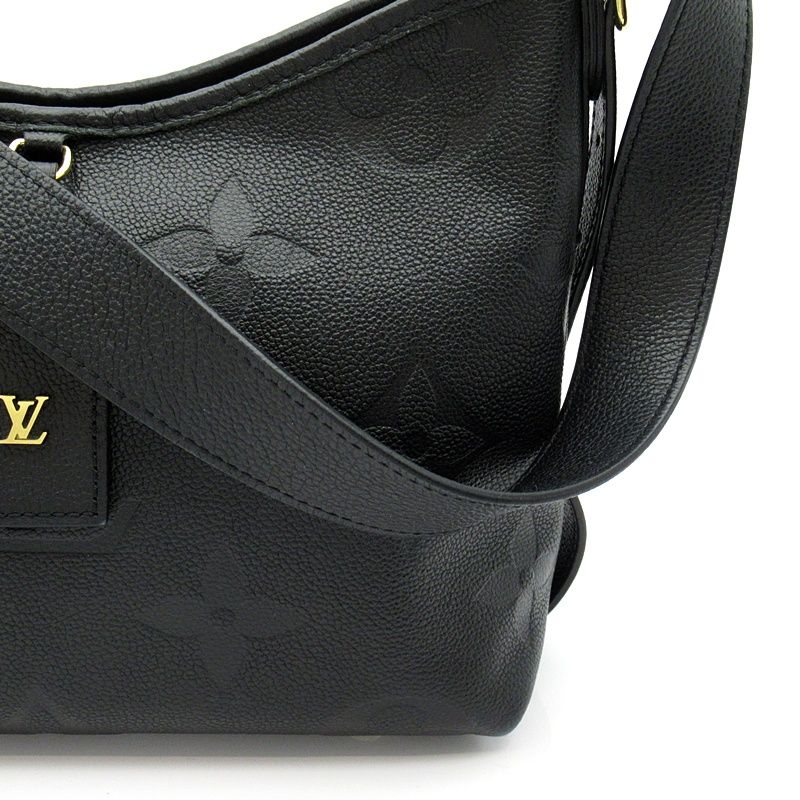 Louis Vuitton Carryall Zip NM PM Monogram Empreinte Shoulder Bag Noir — view 2