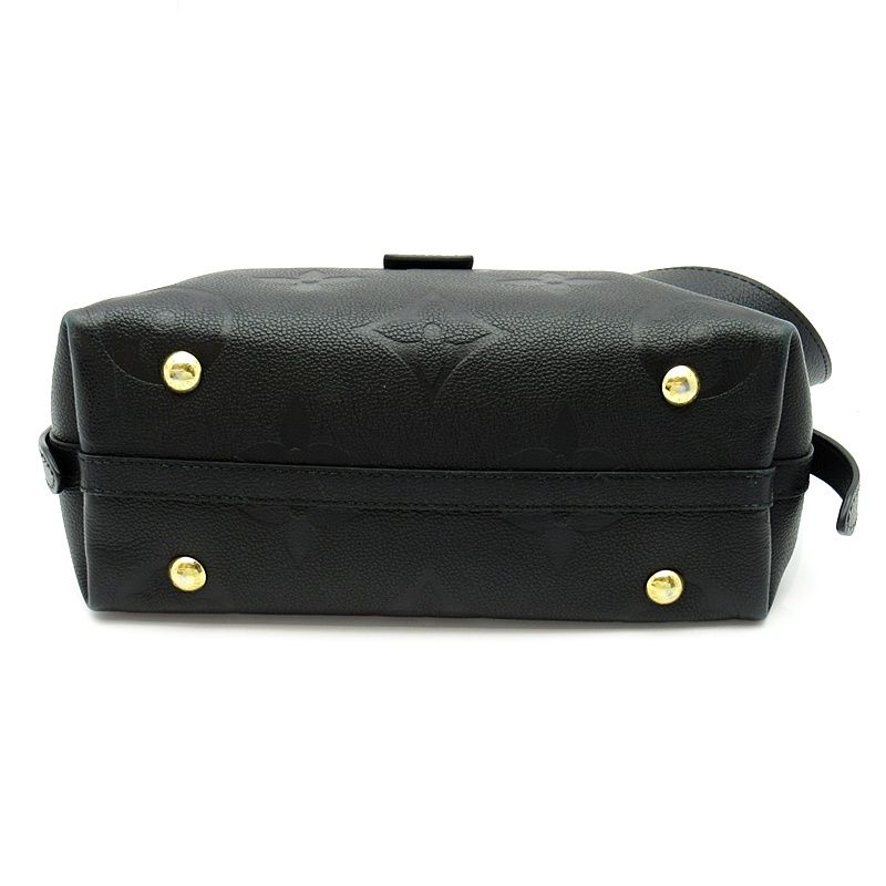Louis Vuitton Carryall Zip NM PM Monogram Empreinte Shoulder Bag Noir — view 6