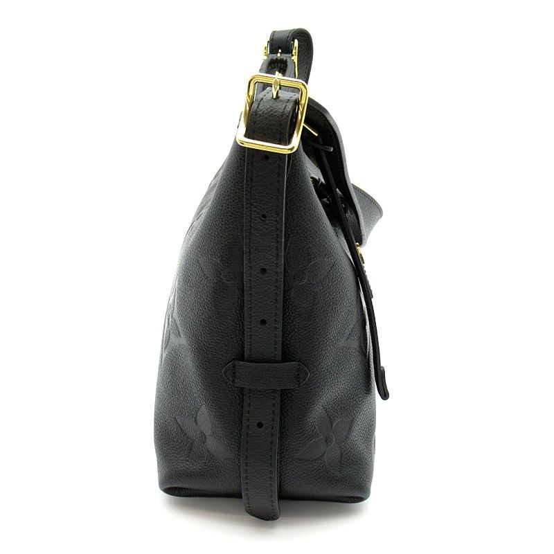 Louis Vuitton Carryall Zip NM PM Monogram Empreinte Shoulder Bag Noir — view 5