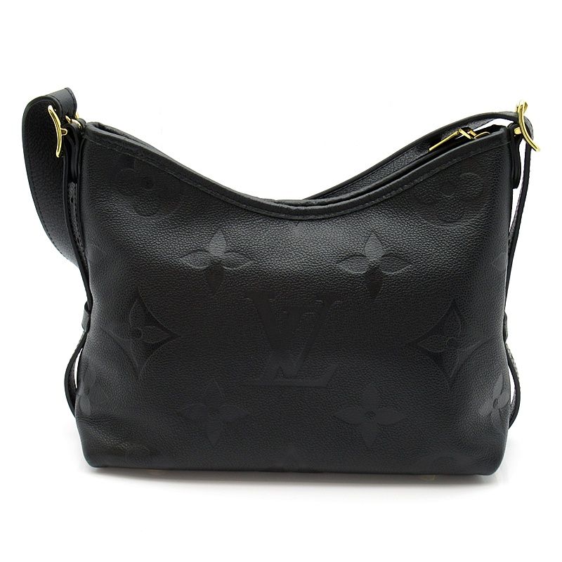 Louis Vuitton Carryall Zip NM PM Monogram Empreinte Shoulder Bag Noir — view 4