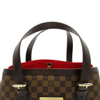 Louis Vuitton Hampstead MM Damier Handbag Brown — view 2