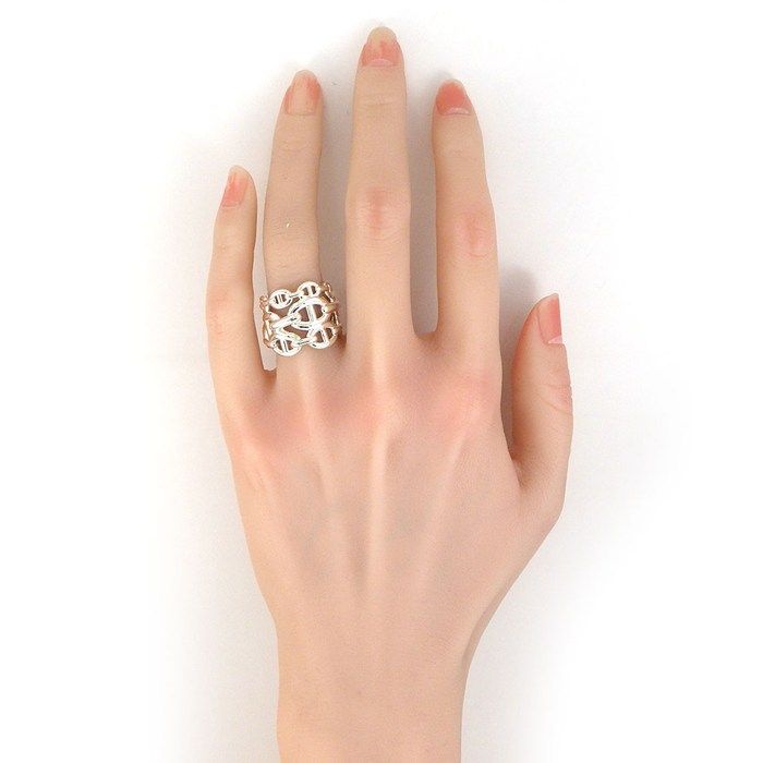 Hermes Ring Chaine D'ancre Enchainee GM — view 6