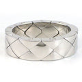 Chanel Ring Quilted 18K White Gold