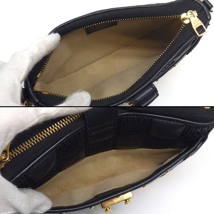 Louis Vuitton Shoulder Bag Troca PM Black Damier Giant Leather Gold — view 5