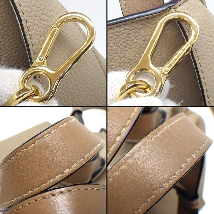 Loewe Shoulder Bag Sand Soft Gray — view 8