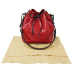 Louis Vuitton Shoulder Bag Epi Leather Petite Noe Castilian Red Drawstring — view 5