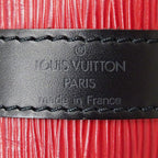 Louis Vuitton Shoulder Bag Epi Leather Petite Noe Castilian Red Drawstring — view 7