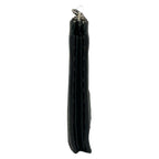 Fendi Clutch Selleria Dark Gray Leather — view 2