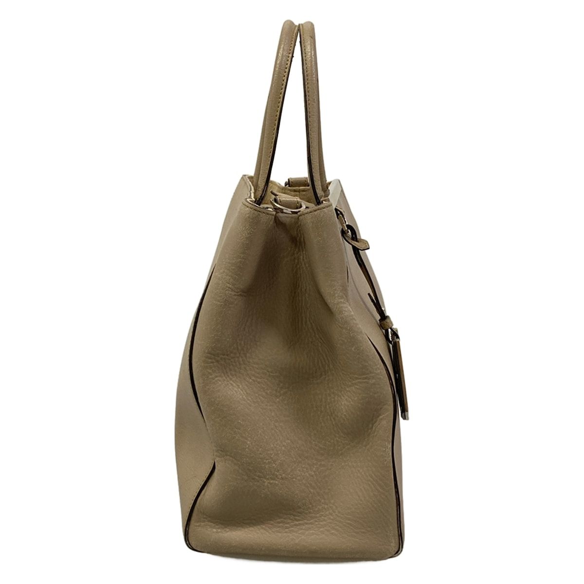 Fendi Tote Bag Toujours Beige Leather — view 2
