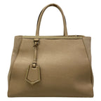Fendi Tote Bag Toujours Beige Leather