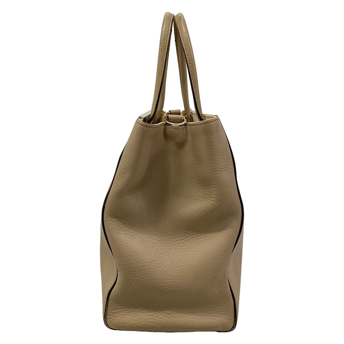 Fendi Tote Bag Toujours Beige Leather — view 4