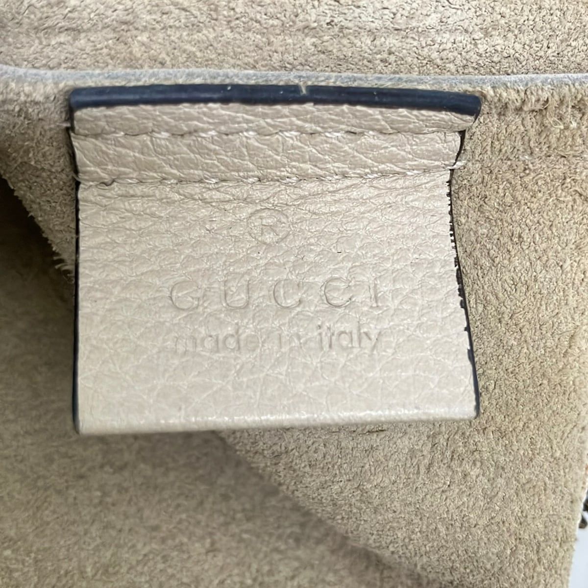 Gucci Clutch Print Medium Portfolio Ivory Leather — view 8