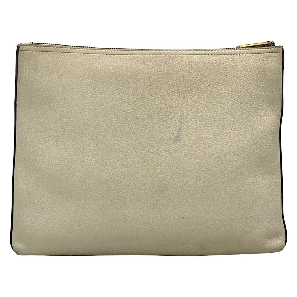 Gucci Clutch Print Medium Portfolio Ivory Leather — view 3
