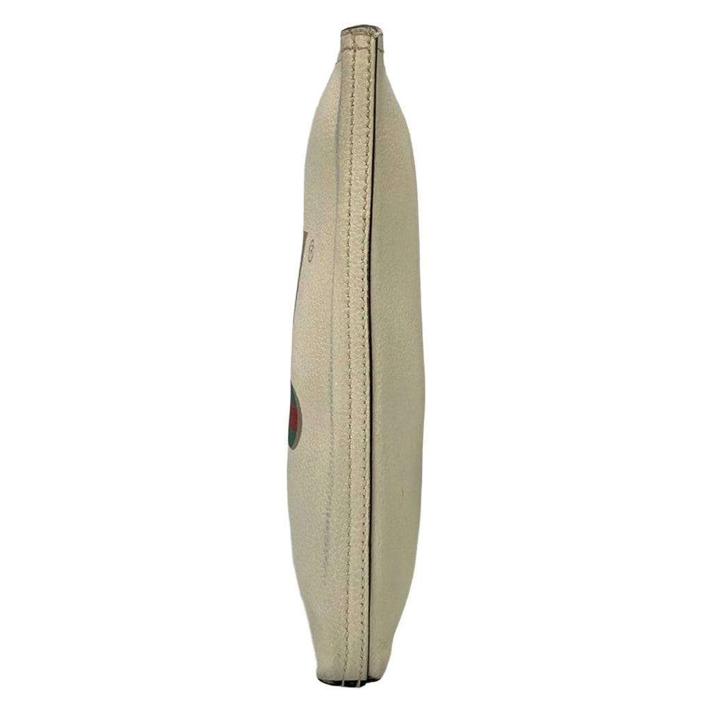 Gucci Clutch Print Medium Portfolio Ivory Leather — view 4