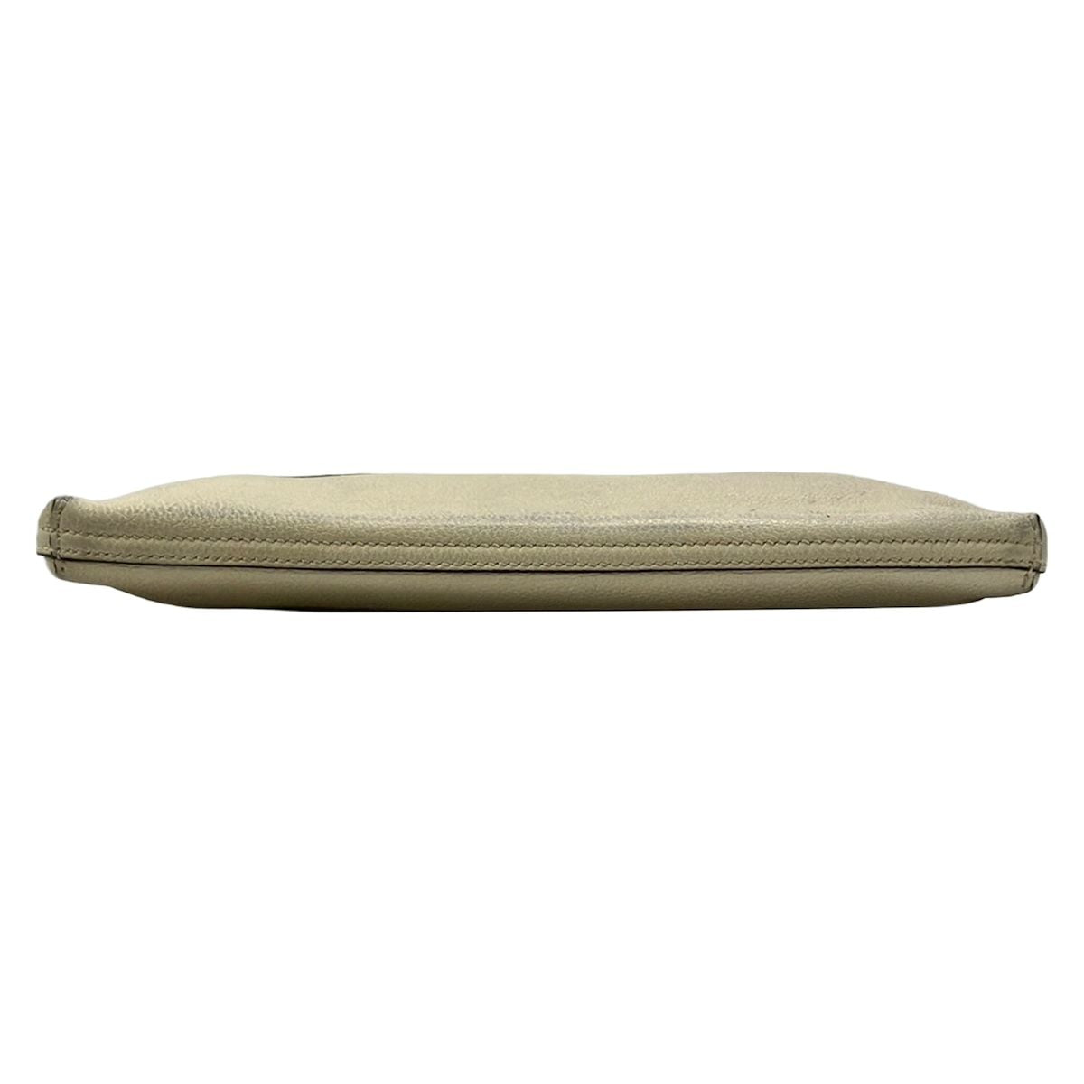 Gucci Clutch Print Medium Portfolio Ivory Leather — view 5