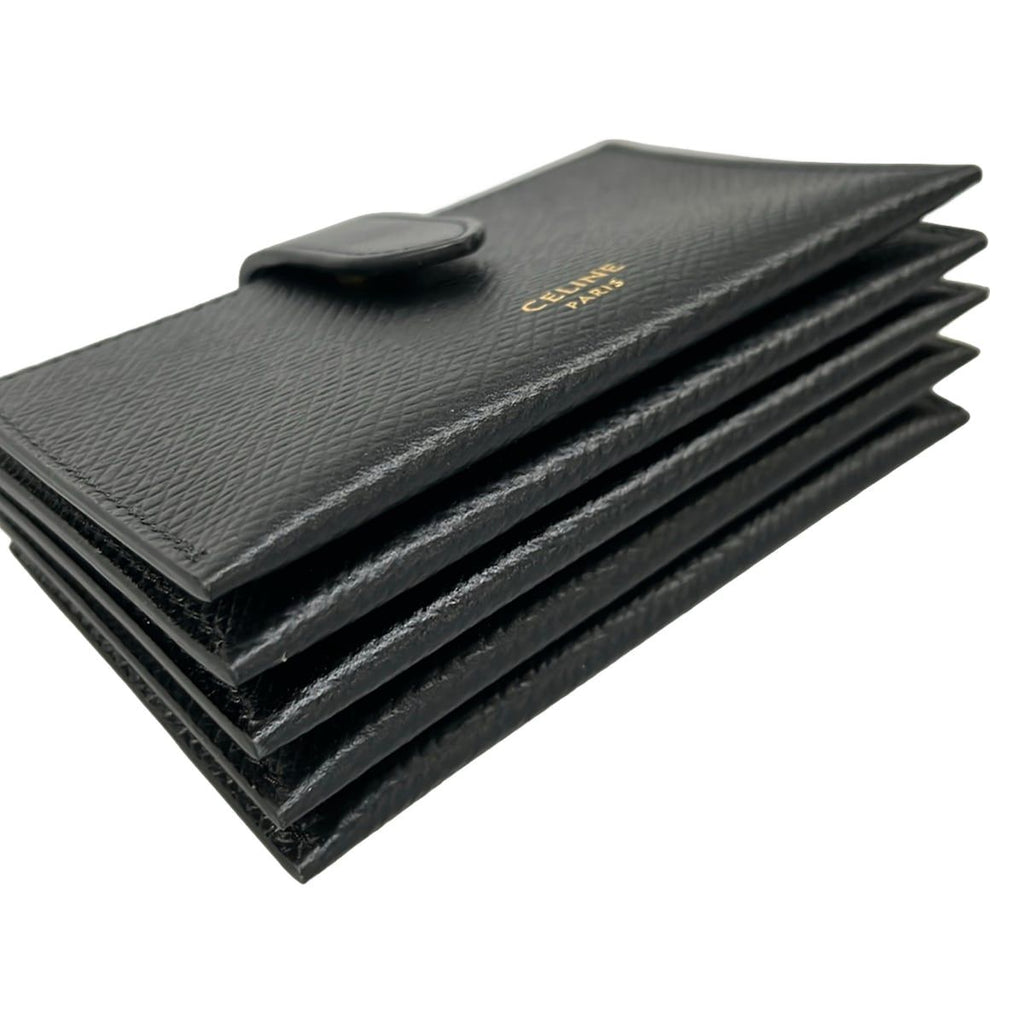 Celine Card Case Accordion Black — view 5