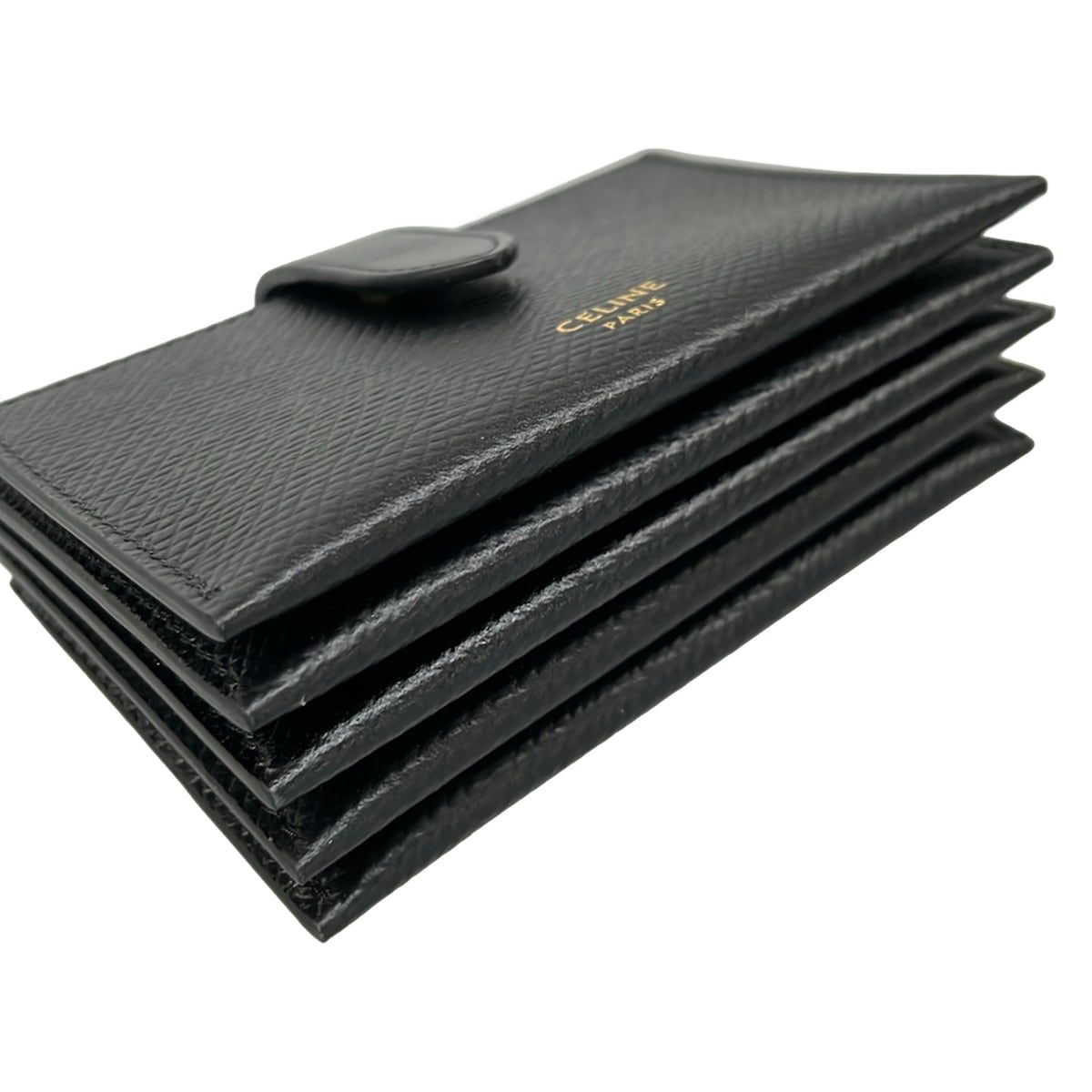 Celine Card Case Accordion Black — view 5