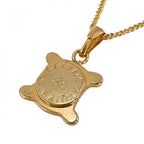 Celine Triomphe Necklace Gold Plated Macadam — view 2