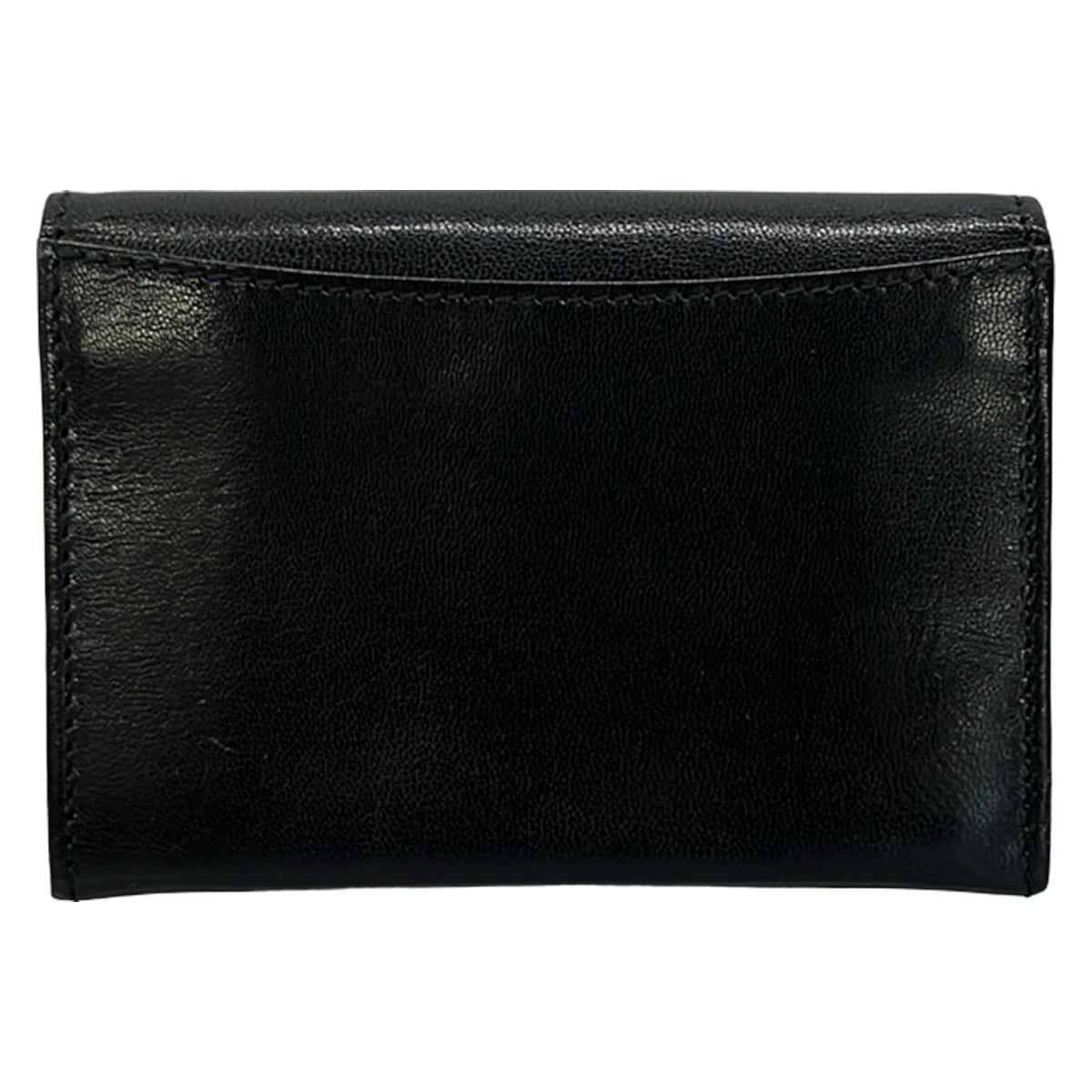 Gucci Business Card Case Black Leather — view 2