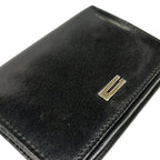 Gucci Business Card Case Black Leather — view 5