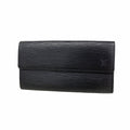 Louis Vuitton Wallet Epi Pochette Porte Monnaie Credit Noir
