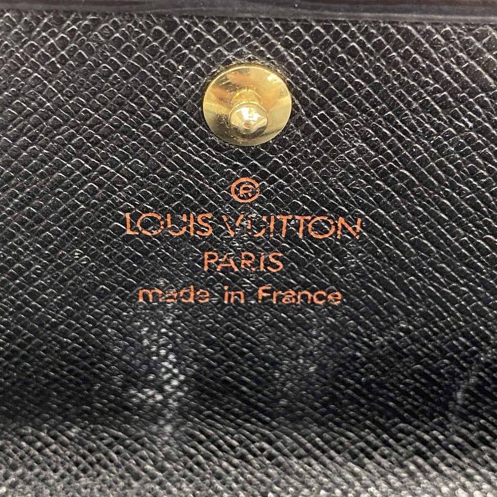 Louis Vuitton Wallet Epi Pochette Porte Monnaie Credit Noir — view 4