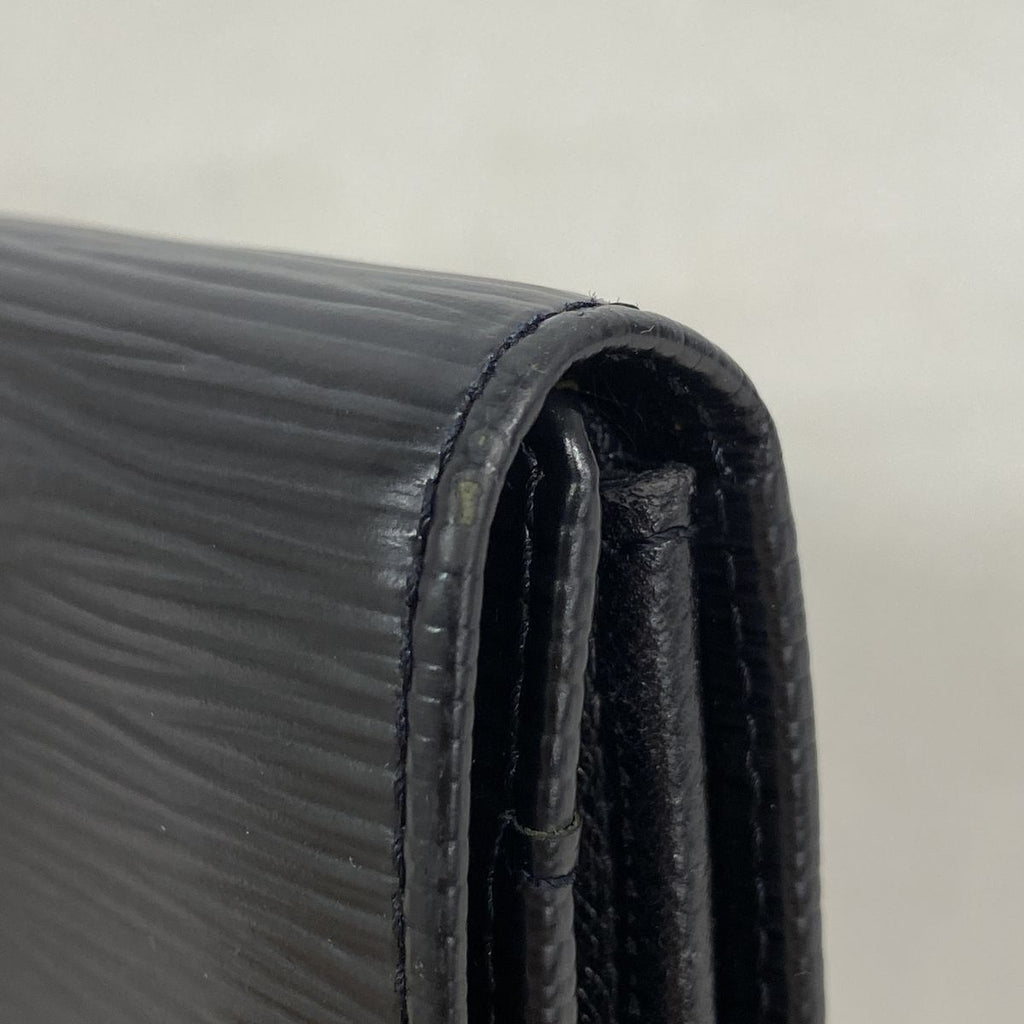 Louis Vuitton Wallet Epi Pochette Porte Monnaie Credit Noir — view 5