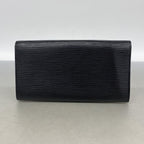 Louis Vuitton Wallet Epi Pochette Porte Monnaie Credit Noir — view 8