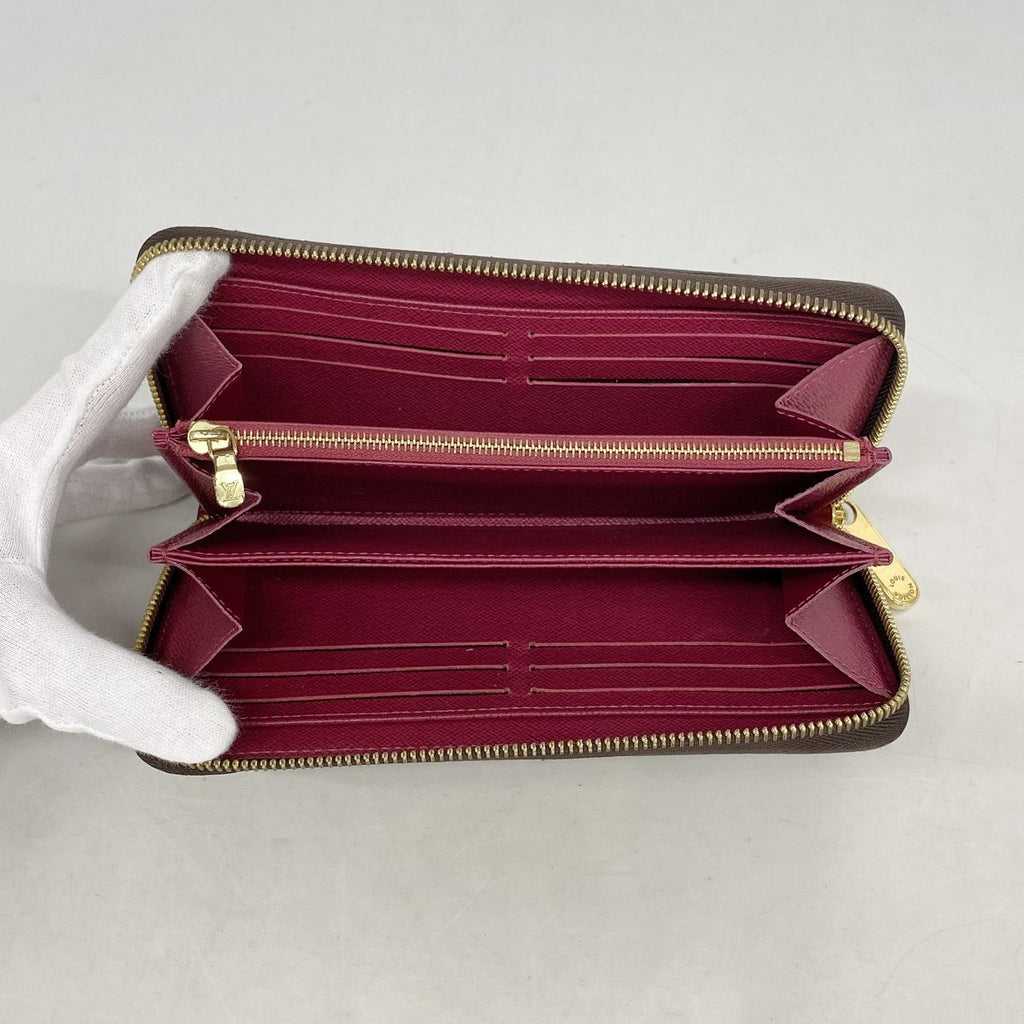Louis Vuitton Wallet Monogram Zippy Fuchsia — view 3