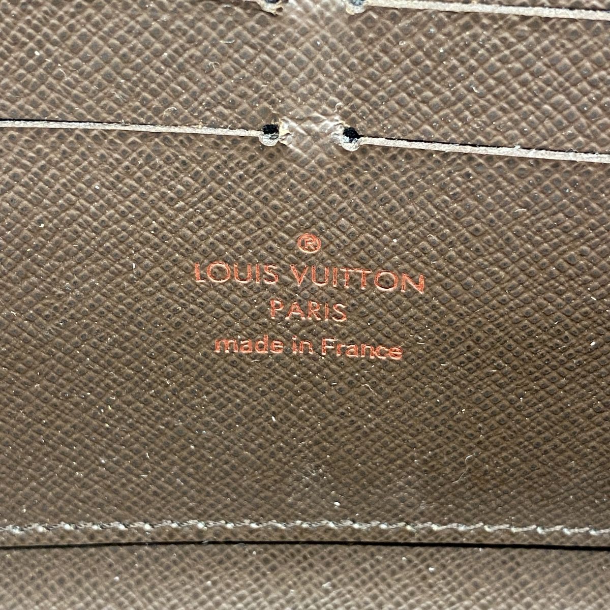 Louis Vuitton Wallet Damier Zippy Ebene — view 4