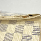 Louis Vuitton Wallet Damier Azur Portefeuille Tresor White — view 5