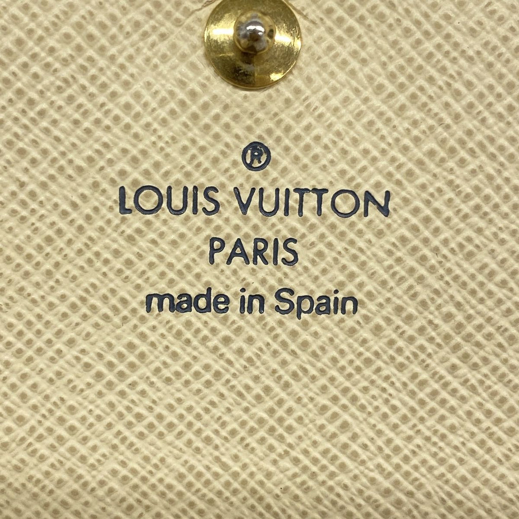 Louis Vuitton Wallet Damier Azur Portefeuille Tresor White — view 4