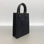 Louis Vuitton Handbag Monogram Empreinte Petite Sac Plat Noir 2-Way Bag — view 2