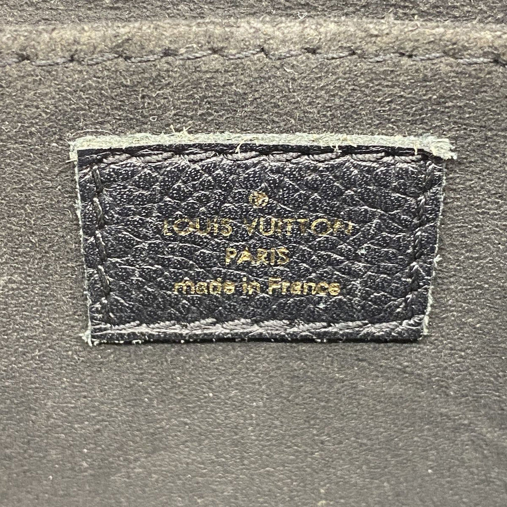 Louis Vuitton Handbag Monogram Empreinte Petite Sac Plat Noir 2-Way Bag — view 5