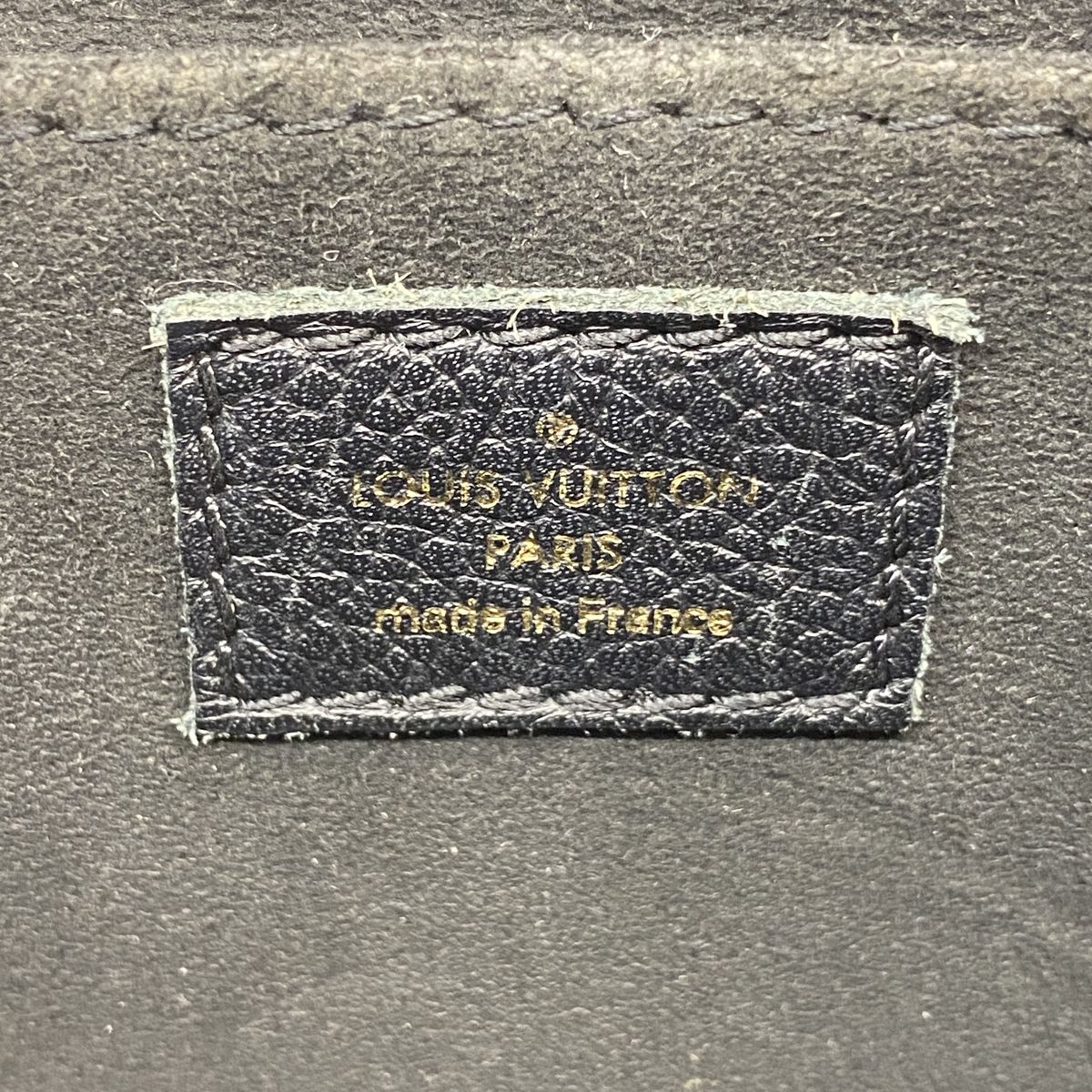 Louis Vuitton Handbag Monogram Empreinte Petite Sac Plat Noir 2-Way Bag — view 5