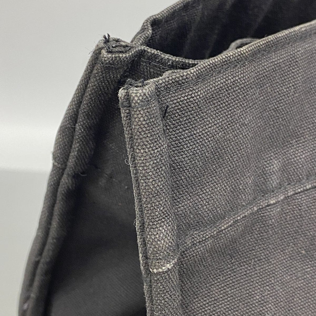 Hermes Tote Bag Fourre Tout GM Canvas Black Silver — view 7