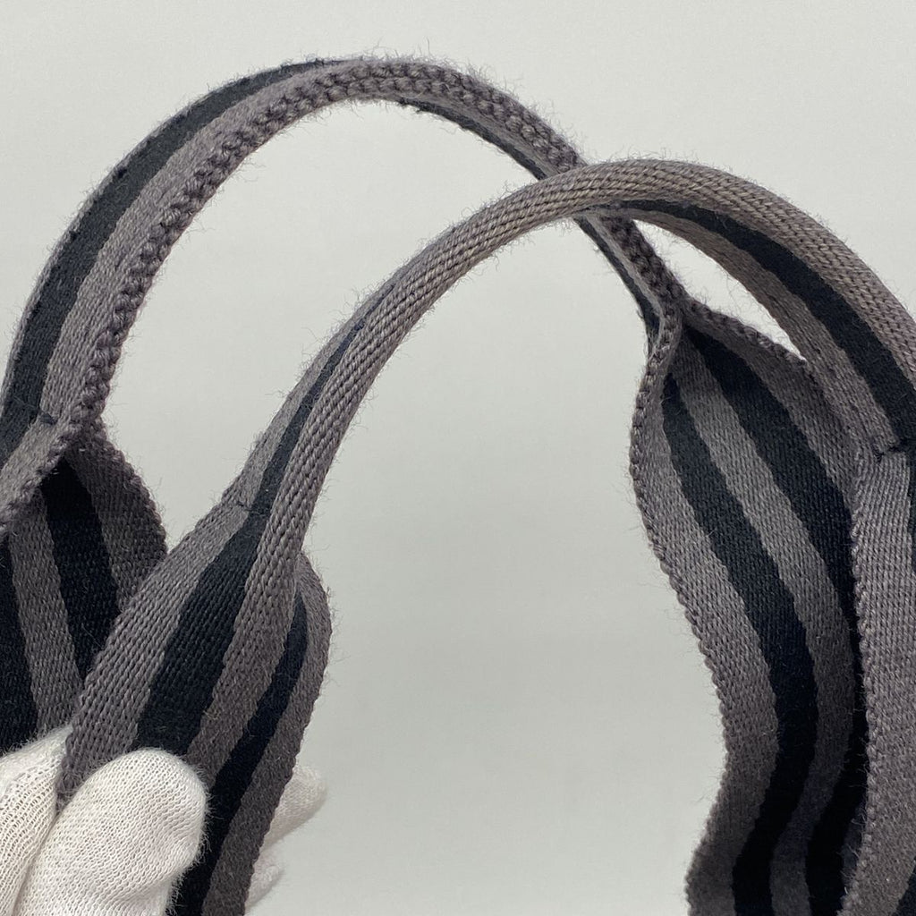 Hermes Tote Bag Fourre Tout GM Canvas Black Silver — view 8