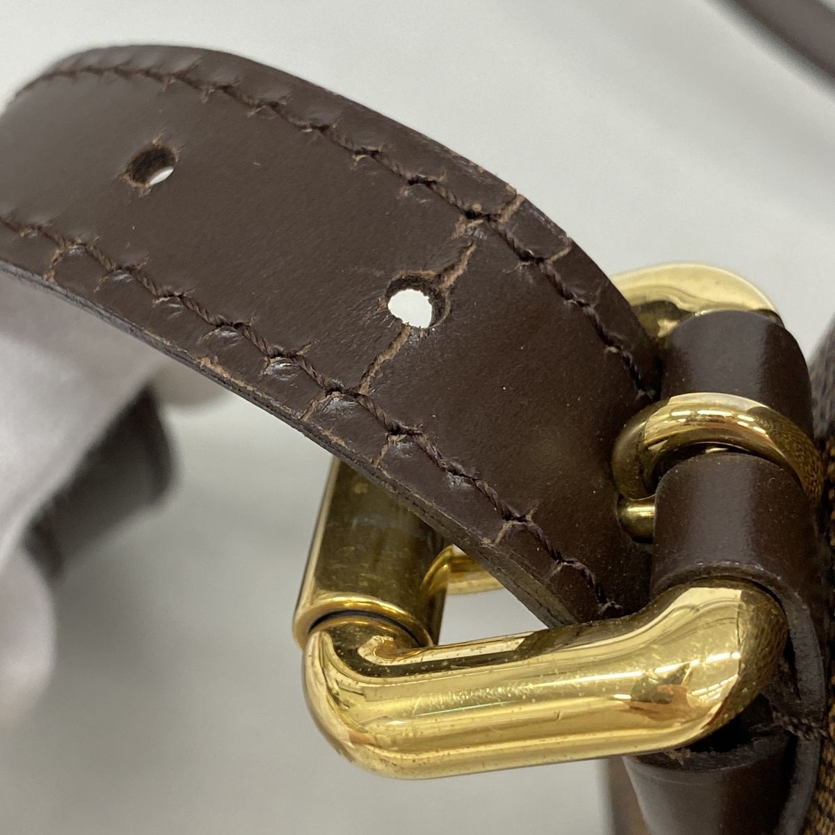 Louis Vuitton Shoulder Bag Damier Ravello GM Ebene — view 8