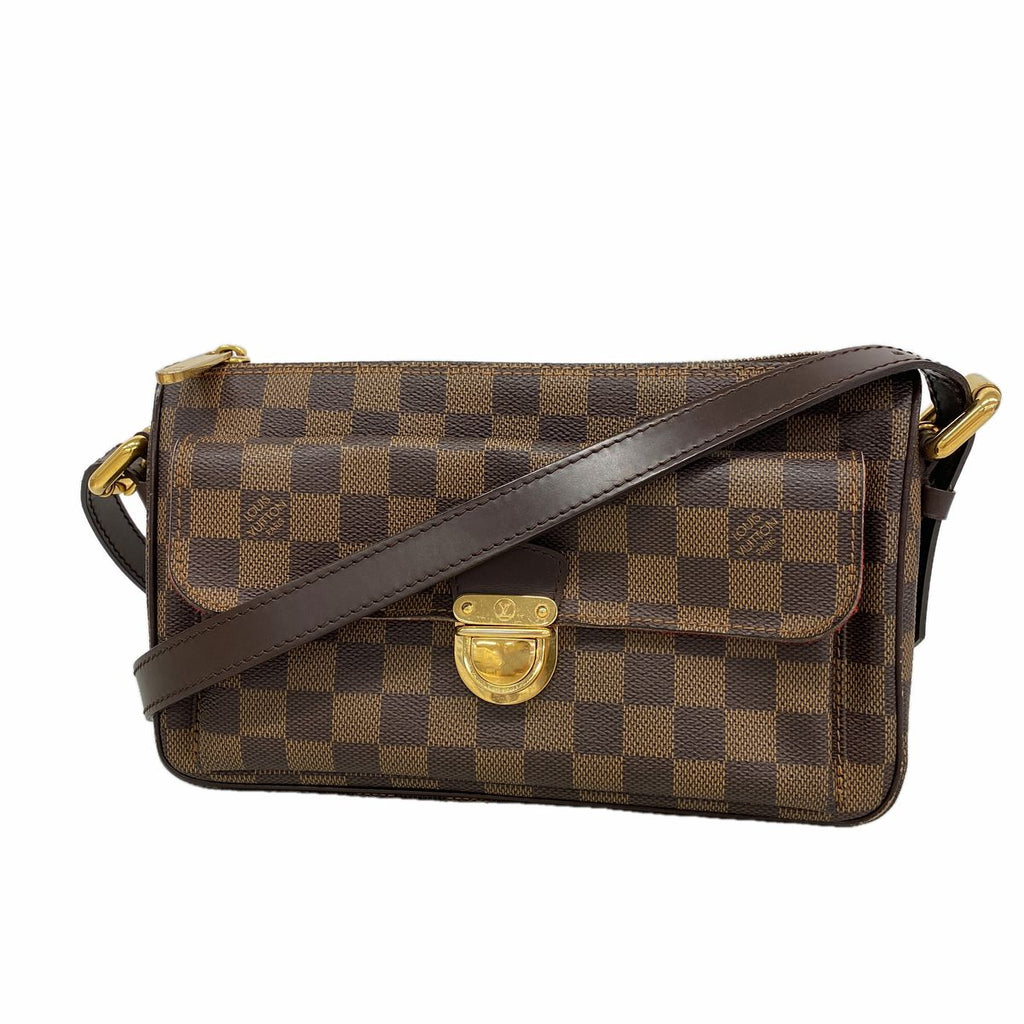 Louis Vuitton Shoulder Bag Damier Ravello GM Ebene
