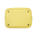 Hermes Handbag Picotin Lock PM Taurillon Clemence Jaune Milton Silver — view 3