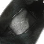 Hermes Handbag Picotin Lock PM Taurillon Clemence So Black — view 4