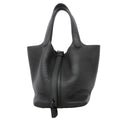 Hermes Handbag Picotin Lock PM Taurillon Clemence So Black