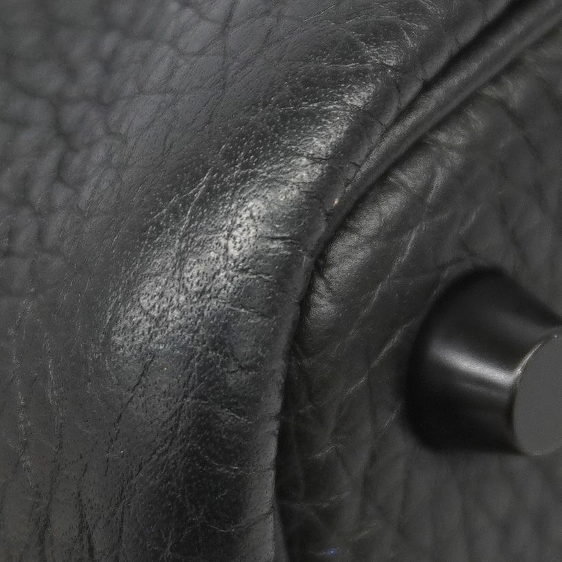 Hermes Handbag Picotin Lock PM Taurillon Clemence So Black — view 6