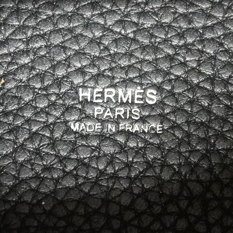 Hermes Handbag Picotin Lock PM Taurillon Clemence So Black — view 5