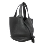 Hermes Handbag Picotin Lock PM Taurillon Clemence So Black — view 2