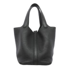 Hermes Handbag Picotin Lock PM Taurillon Clemence So Black — view 8