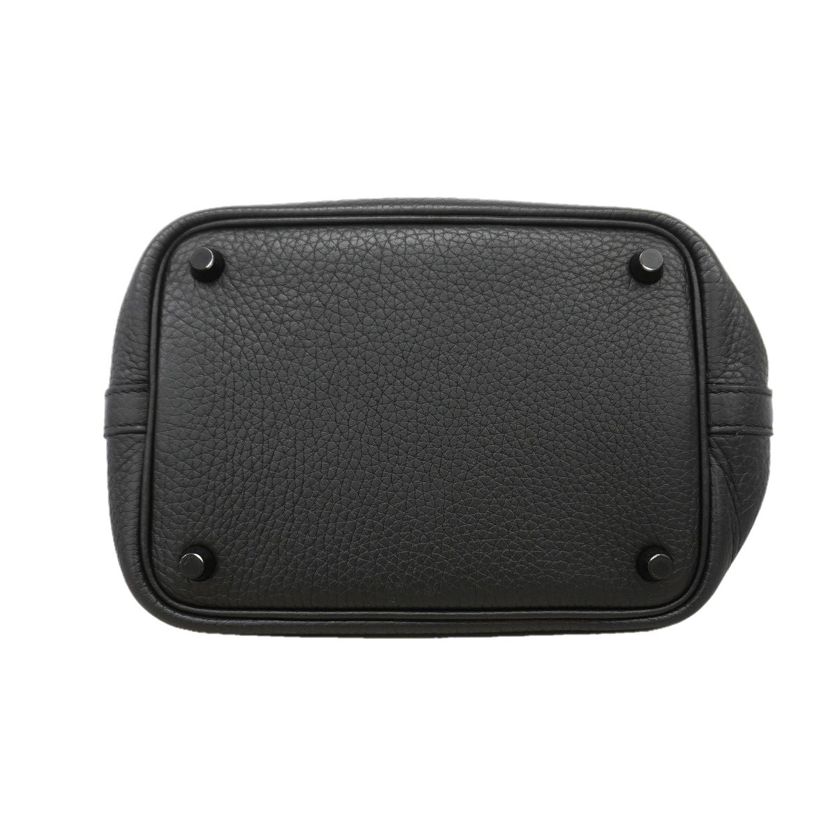 Hermes Handbag Picotin Lock PM Taurillon Clemence So Black — view 3